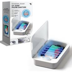 Sharper Image Phone Sanitizer UV Clean, White