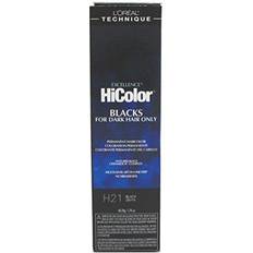 Permanent Hair Dyes Excel Hicolor H21 Tube Black Onyx 1.74oz