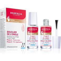 Care Products Mavala Nail Shield, 2 Count, Phase 1 2, Clear Nail Polish Top Coat, Nail Strengthener, Nail Growth Nail