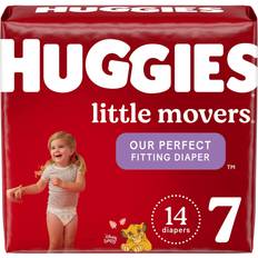 Diapers on sale Huggies Little Movers Size 7 18+kg 14pcs