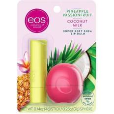 Lip Balms on sale EOS Super Soft Shea stick & Sphere Lip Balm Pineapple