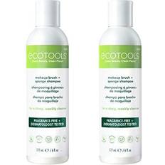 Brush Cleaner EcoTools Makeup Brush Cleaner Cleansing Shampoo 6 oz Pack of 2 Packaging may vary