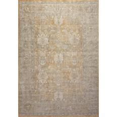 Brown and gold area rugs Loloi Chris Loves Julia Rosemarie ROE-01 Pink, Beige, Brown, Gold