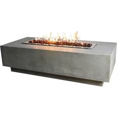 Patio table with fire pit Granville 60" Fire Pit Propane