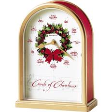 Howard Miller Carols Of Christmas II Wood Table Clock