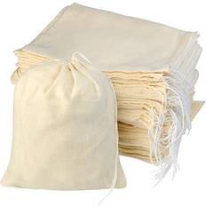 CleverDelights Cotton Muslin Bags - 14 x 20