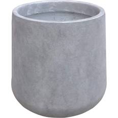 Large concrete flower pots Kante 11.6" Dia Round Concrete Planter,Large Pots Containers with Holes