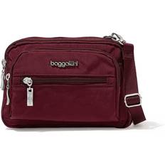 Baggallini Triple Zip Bagg - Dark Cherry