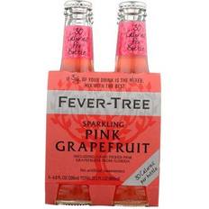 Best Tonic Water Fever-Tree Sparkling Pink Grapefruit Cocktail Mixers 6.8 Fl Oz 4 Count