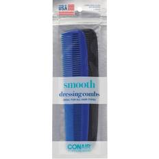 Multicoloured Hair Combs Conair Dressing Combs Made USA - 2pk Multicolor