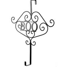 Black Decorations National Tree Company 17" Boo" Halloween Wreath Hanger In Black Decoration