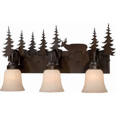 Wall Lamps Vaxcel International Bryce Collection VL55403BBZ Wall Light