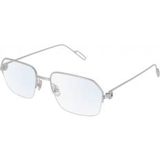 Cartier Glasses Cartier Clear Demo Rectangular Unisex CT0114O 002