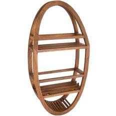 Wood Shower Baskets, Caddies & Soap Shelves AquaTeak Patented Moa Teak Shower Organizer, Oil