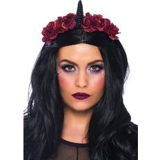 Leg Avenue Velvet Unicorn Flower Headband - out of stock