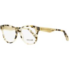 Roberto Cavalli Ladies Tortoise Rectangular Eyeglass RC509055A52
