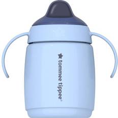 Tommee Tippee 2pk Insulated Sportee Toddler Water Bottle With Handle -  Orange And Blue - 9oz : Target