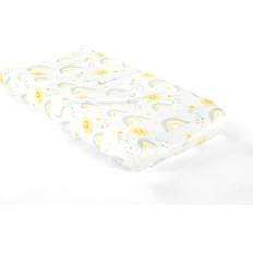 Accessories Lush Decor DÃ©cor Soft & Plush Changing Pad Cover Sunshine Rainbow