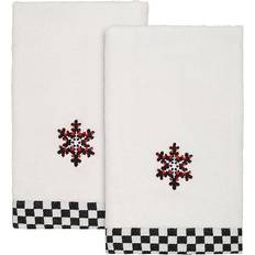 Guest Towels Avanti Tis The Season Fingertip Guest Towel Green