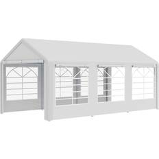 Pavilions & Accessories OutSunny 10 x20 Gazebo Canopy Party Tent