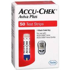 Test Strips For Glucometer Accu-Chek Aviva Plus Test Strips, 50CT CVS