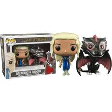 Toy Figures Funko Game of Thrones Daenerys & Drogon 2-Pack Pop! Vinyls