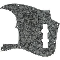 Musical Accessories Fender 10-hole Contemporary Jazz Bass Pickguard Black Moto