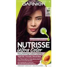 Hair Products Garnier Nutrisse Ultra Color Nourishing Bold Permanent Hair Creme BR1 Deepest Intense