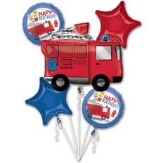 First Responder Happy Birthday Balloon Bouquet