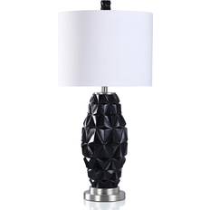 Table Lamps Stylecraft Zara 33 Gloss Black