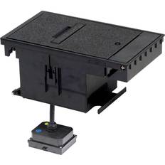 Legrand Surge Protectors Legrand XB814C520 Wiremold Outdoor Ground Box 2-Gang 20A Duplex Receptacles Black Rough Electric Weatherproof Boxes Black