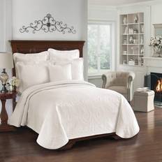 Historic Charleston Charles Modern Bedspread Beige (274.3x243.8)