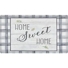 Home Dynamix Home Sweet Home Green, Gray 20x36"