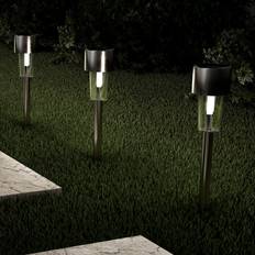 Pure Garden Stainless Ground Lighting