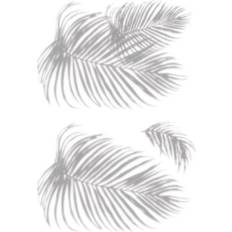 Mr. Kate Grey Tropical Shadow Palm Frond Peel Stick Self-adhesive Decoration