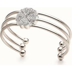 Folli Follie Heart4Heart Bracelet - Silver/Transparent