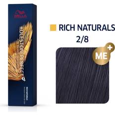 Schwarz Permanente Haarfarben Wella 2-pack Koleston Perfect Me+ KP RICH NATURALS 2/8 blusware 60ml
