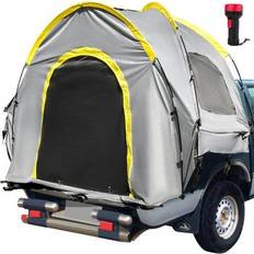 Truck bed tents VEVOR 5 ft. Truck Tent Tall Bed Truck Bed Tent 2-Person Sleep Capacity Waterproof Truck Camper with 2 Mesh Windows Pickup Tent