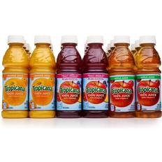  Tropicana 100% Juice, 3 flavor, 10 fl oz (Pack of 24