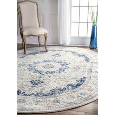 Persian style area rugs Nuloom 5'x8' Oval Verona Vintage Persian Style Blue