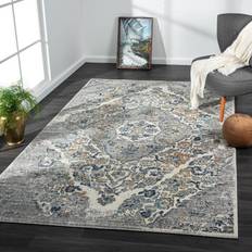 Carpets Persian Area Rugs 4620 Blue, Beige 24x36"