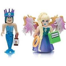 Roblox Toys Roblox celebrity collection neverland lagoon: crown collector and royale high school: enchantress two figure pack