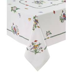 Portmeirion Botanic Garden Birds Tablecloth Beige, White, Multicolor