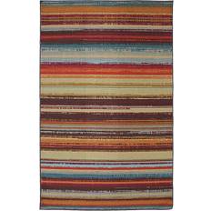 Mohawk Home Avenue Stripe Indoor/outdoor Multicolor, Red, Orange, Blue