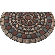 Multicolored Entrance Mats Mohawk Home 1' 11"x2' 11" Doorscapes Estate Mat Brown, Multicolor, Red, Gray