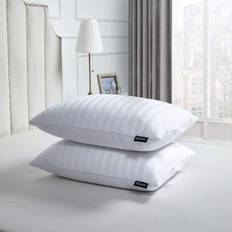 Scatter Cushions Beautyrest 500 Threadcount Damask Complete Decoration Pillows White