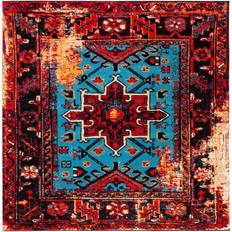 Safavieh Vintage Hamadan Red, Blue 79x79"