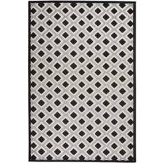 Nourison Decorators Collection Aloha White, Multicolor, Black