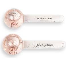 Rosa Eisroller & Cryo Globes Skincare Pink Glitter Facial Ice Globes