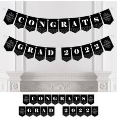 Big Dot of Happiness Graduation Cheers - 2022 Graduation Decorations DIY Party Essentials - Set of 20